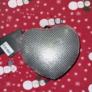 Forever 21 Heart Shape Clutch
